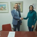 Посета на Претседателот на Комисијата на Агенцијата за електронски комуникации Орце Симов на  Националната установа – Центар за култура „ Бели мугри“ Кочани